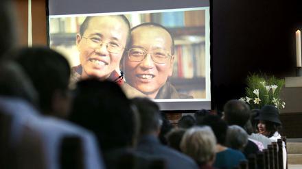 Liu Xiaobo und seine Witwe Liu Xia: Gedenken an den chinesischen Friedensnobelpreisträger in Berlin 