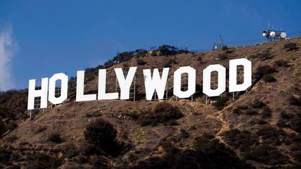 Der berühmte Schriftzug in den Hollywood Hills. 