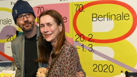 Doppelspitze mit Werbeeffekt: Geschäftsführerin Mariette Rissenbeek and der künstlerische Direktor Carlo Chatrian vor der Programm-Pressekonferenz am 29. Januar. 
