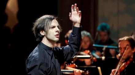 Der Dirigent Teodor Currentzis und sein Ensemble MusicAeterna.