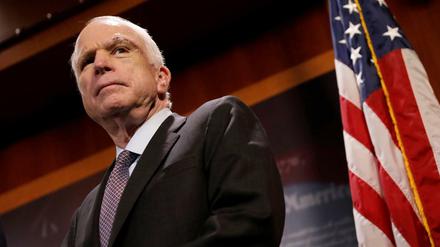 Gezeichnet vom Kampf gegen den Gehirntumor: Der Republikaner John McCain.