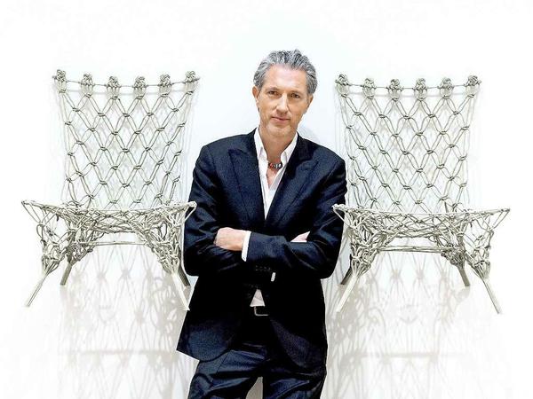 Press Day of the “Globe Trotter collection” designed by Marcel Wanders, in  NYC