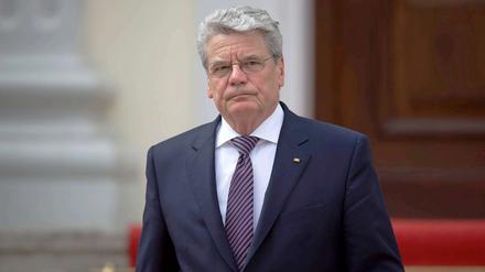 Hat seinen eigenen Kopf: Bundespräsident Joachim Gauck