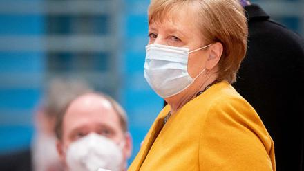 Angela Merkel und ihr Kanzleramtschef Helge Braun. Braun steckt hinter dem umstrittenen Osterlockdown.