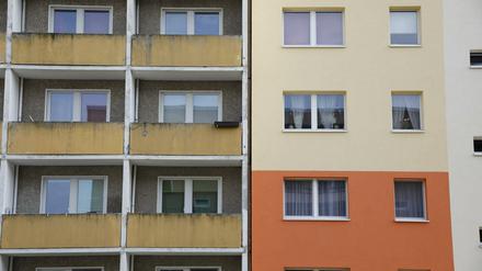 "Teilweise gelungen": In den letzten Jahrzehnten wurde die Farbgebungen einiger Hochhäuser verändert.