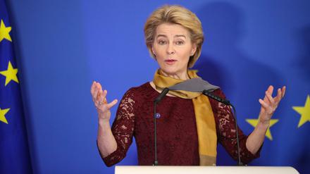 Die neue Präsidentin der EU-Kommission, Ursula von der Leyen. 