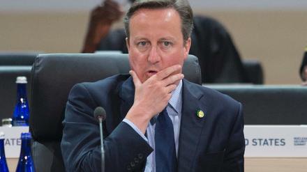 Der britische Premier David Cameron steht seit der Veröffentlichung der Panama Papers unter Druck.