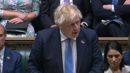 Boris Johnson will britischer Premier bleiben.
