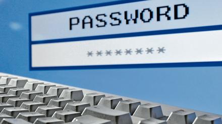 Eine fiktive Eingabemaske für ein Passwort. Mit der wachsenden Digitalisierung wächst auch die Gefahr von Cyberangriffen.