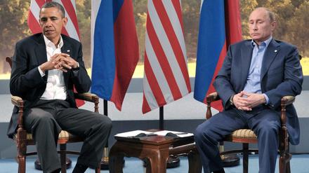 Freunde werden sie sicher nicht mehr: Barack Obama (links) und Wladimir Putin.
