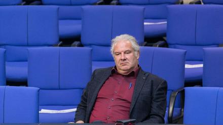 Linken-Fraktionsvize Andrej Hunko vergangene Woche in einer Plenarsitzung des Bundestages.