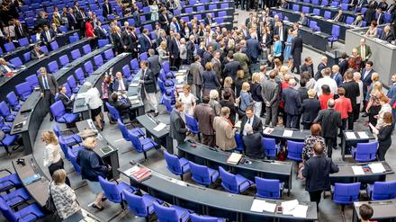 Die Bundestagsabgeordneten der Regierungsparteien hat die staatliche Parteienfinanzierung erhöht - nun klagen Grüne, Linke und FDP dagegen. 