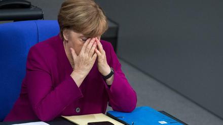 Bundeskanzlerin Angela Merkel steht unter Druck - auch innerparteilich.