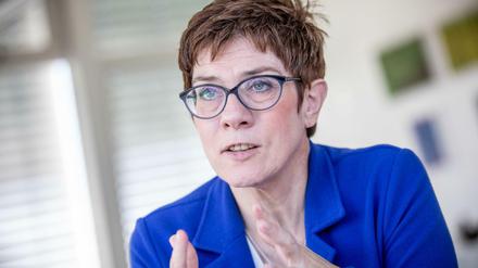 Annegret Kramp-Karrenbauer, Bundesvorsitzende der CDU.