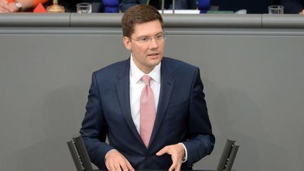 Ein Mann auf fast ausgestorbenem Posten: Der Ostbeauftragte der Bundesregierung Christian Hirte (CDU). 