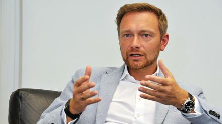 Christian Lindner, Bundesvorsitzender der FDP. 