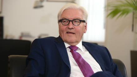 Außenminister Frank-Walter Steinmeier (SPD)