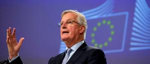 Der EU-Chefverhandler Michel Barnier am Donnerstag in Brüssel.