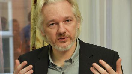 Wikileaks-Gründer Julian floh im Juni 2012 in die Botschafts Ecuadors in London.