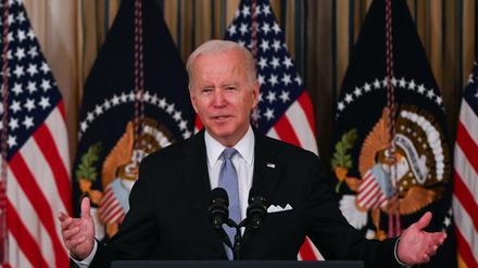 US-Präsident Joe Biden ist seit zehn Monaten im Amt.