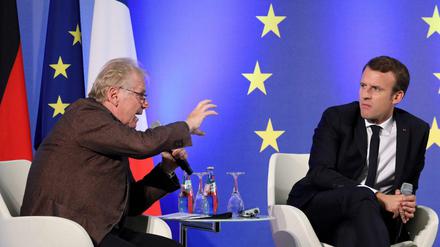 Daniel Cohn-Bendit hat Emmanuel Macron bei seiner Präsidentschaftskandidatur unterstützt. Minister möchte er aber nicht werden.