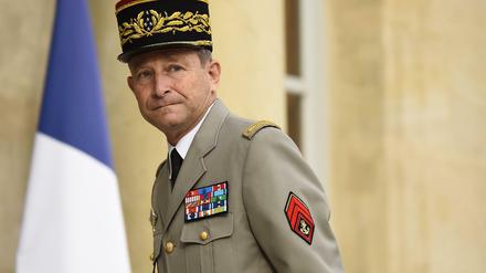 Der militärische Oberbefehlshaber der französischen Streitkräfte, General Pierre de Villiers.