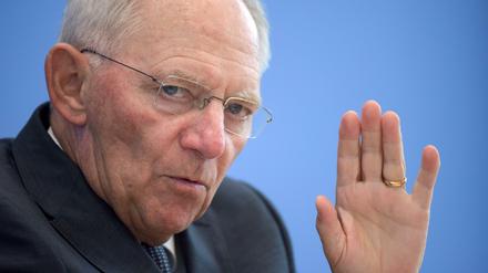 Ringt mit den Ländern um Geld und Einfluss: Bundesfinanzminister Wolfgang Schäuble.