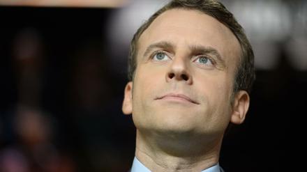Der unabhängige Präsidentschaftskandidat Emmanuel Macron.