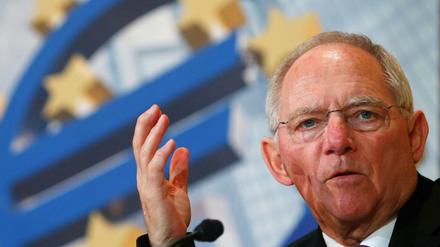 Bundestagspräsident Wolfgang Schäuble (CDU)