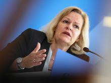 „Brauche die notwendigen Mittel“: Innenministerin Faeser lehnt Lindners Sparvorgaben ab