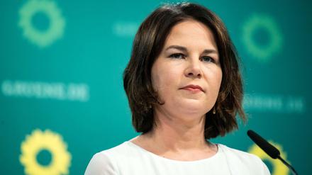 Die Kanzlerkandidatin der Grünen, Annalena Baerbock, steht weiter unter Druck.