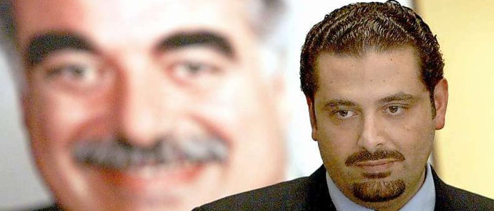 Unter Druck: Der libanesische Ministerpräsident Saad Hariri.