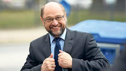 Martin Schulz ist um Distanz zur Regierung bemüht. 
