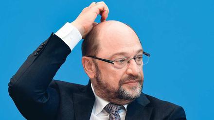 SPD-Chef Martin Schulz geht am Donnerstag mit schlechten Karten in das Gespräch mit Bundespräsident Frank-Walter Steinmeier. 