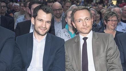 Bald der zweite starke Mann? Johannes Vogel (links) ist Generalsekretär der FDP in NRW und möchte nun der Vize von Christian Lindner werden. 