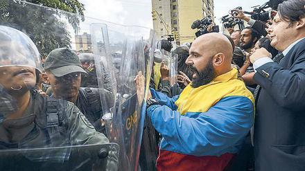 Seit Wochen kommt es in Venezuela zu Protesten gegen die Regierung. 