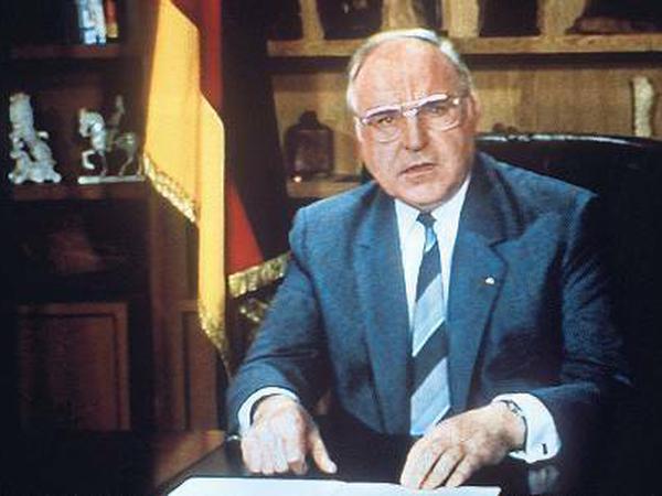 1986 vertauschte die ARD die Rede von Helmut Kohl - und sendete die aus dem Vorjahr. Kohl glaubte an Absicht.