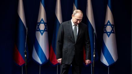 Russlands Präsident Putin pflegt seit Langem gute Beziehungen mit Israel.
