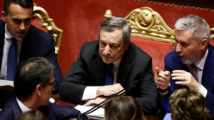 Italiens Premierminister Mario Draghi 