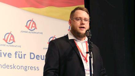 Der Vorsitzende der AfD-Nachwuchsorganisation in Baden-Württemberg, Moritz Brodbeck, hat seinen Rücktritt angekündigt.  