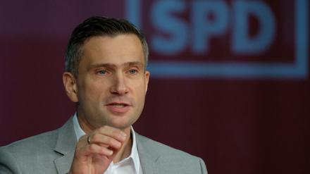 Martin Dulig, SPD-Landesvorsitzender und stellvertretender Ministerpräsident von Sachsen. 