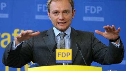 FDP-Generalsekretär Christian Lindner.