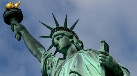 Die Freiheitsstatue in New York - ein starkes Symbol für viele Einwanderer in die USA.