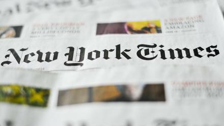 Maßstab und Orientierungspunkt im US-Journalismus: die New York Times. 