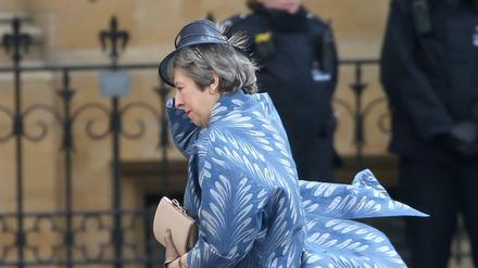 Die britische Regierungschefin Theresa May in der vergangenen Woche in London. 