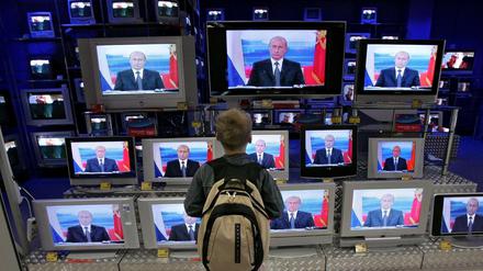 Wladimir Putin kontert Kritik am Runet: Russland müsse im Falle eines Cyberangriffs unabhängig sein. 