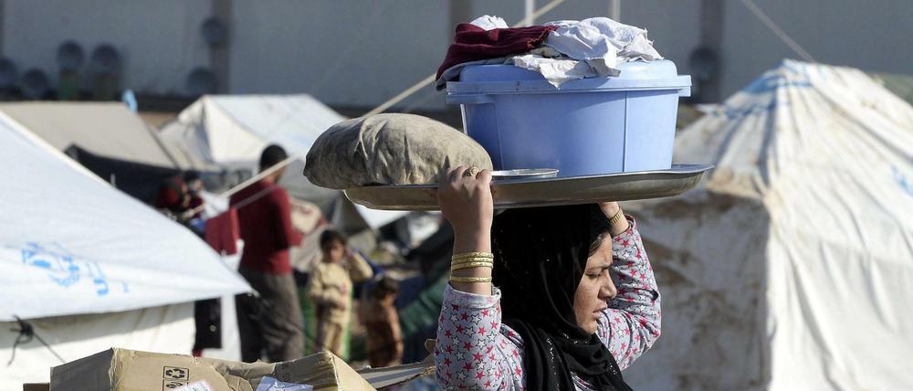 Fast zwei Millionen Flüchtlinge leben bereits im kurdischen Nordirak.