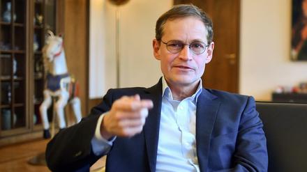 Berlins Regierender Bürgermeister Michael Müller unterstützt SPD-Chef Sigmar Gabriel.
