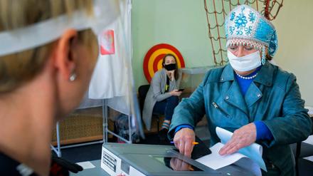 Drei Tage lang waren Millionen von Russen zur Abstimmung in weiten Teilen des Landes aufgerufen.