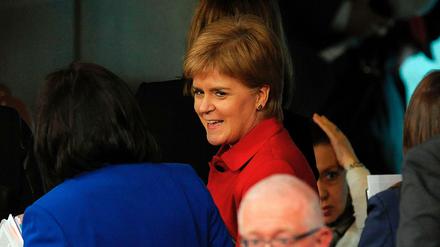 Schottlands Premierministerin Nicola Sturgeon nach der Abstimmung.
